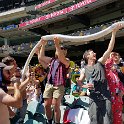 AUS VIC Melbourne 2017DEC26 MCG 008  We left the cricket about &frac12; an hour before  " stumps "  and both Karlei and I commented, that although the crowd starting to get messy at the end of days play, it had been a great day and not boring at all. We both thought we'd struggle just sitting there watching ball after ball, but the crowd made the day as they were entertaining, engaging and downright hilarious at times. : - DATE, - PLACES, - TRIPS, 10's, 2017, 2017 - More Miles Than Santa, Australia, Day, December, Melbourne, Melbourne Cricket Ground, Month, Tuesday, VIC, Year